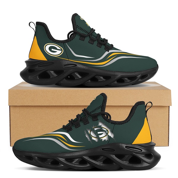 Men's Green Bay Packers Flex Control Sneakers 003